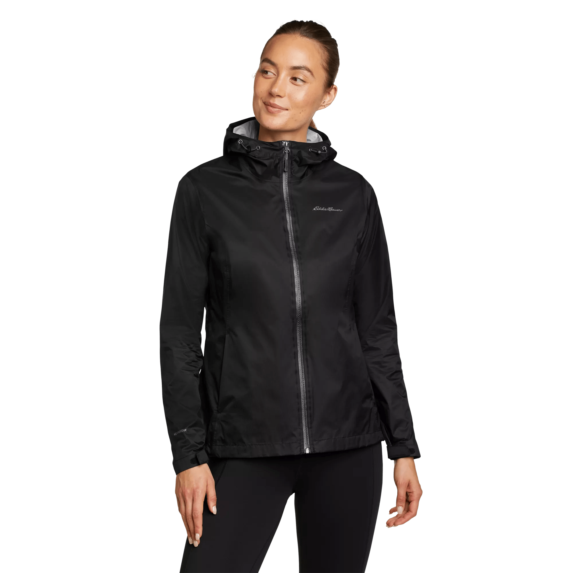 Women's Cloud Cap Waterproof Packable Hooded Rain Jacket