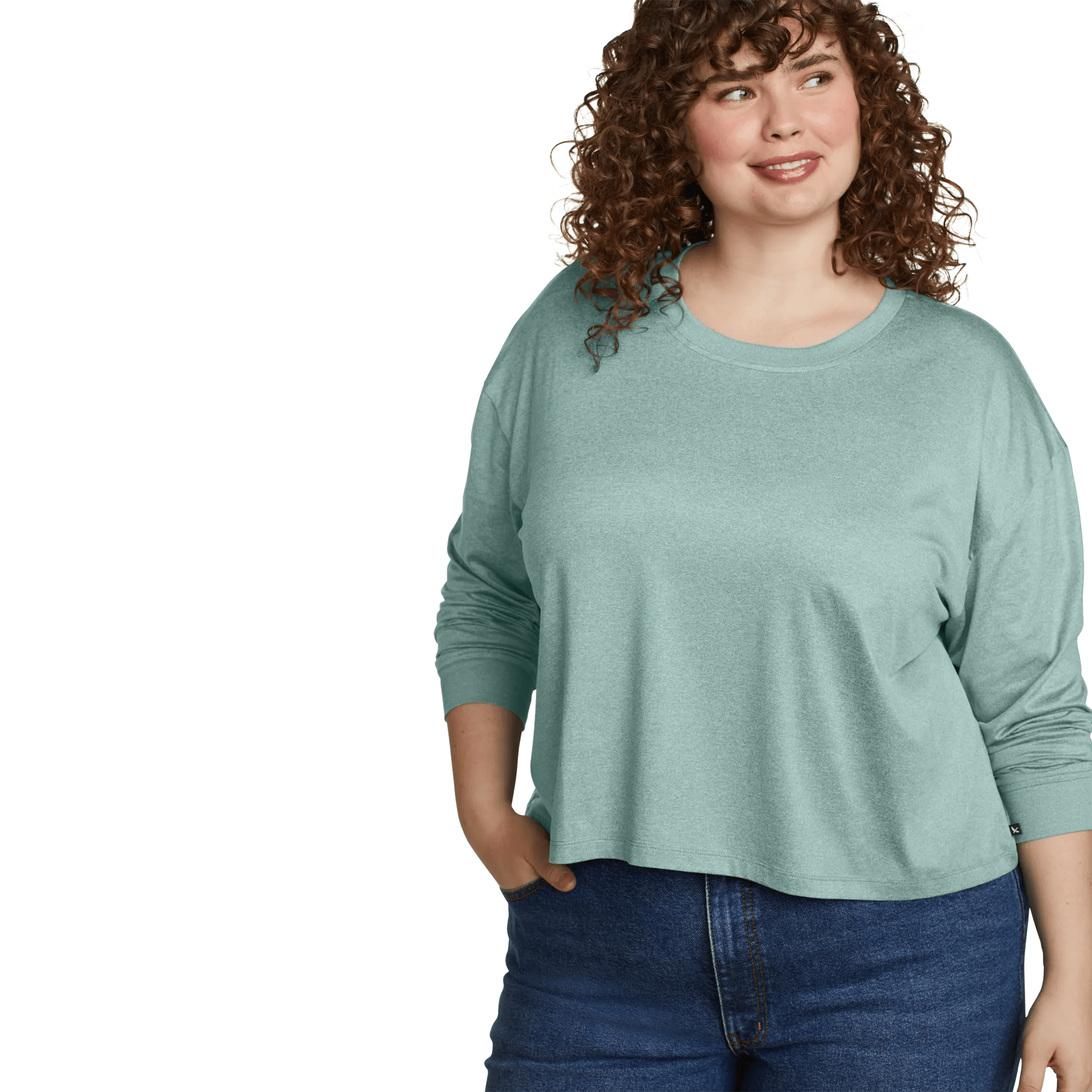 Women's Surreal Travel Long-Sleeve Shirt - Image 4