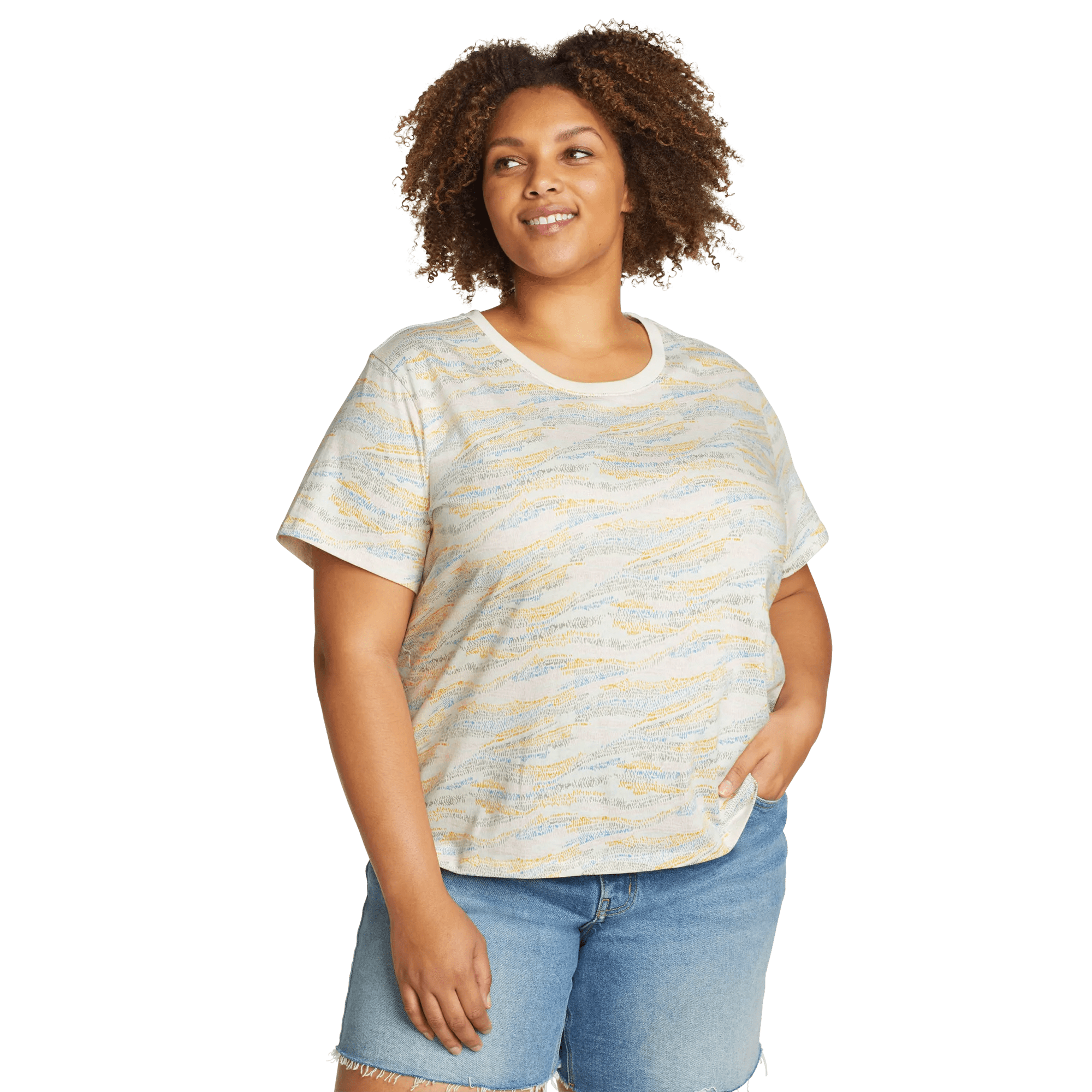 Women's Everyday Essentials Short-Sleeve T-Shirt - Print