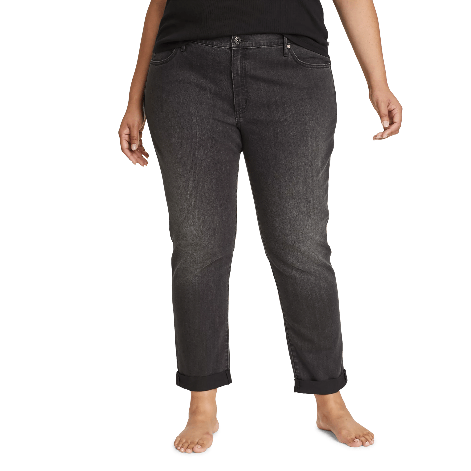 Women's Boyfriend Mid-Rise Jeans - Slim Fit
