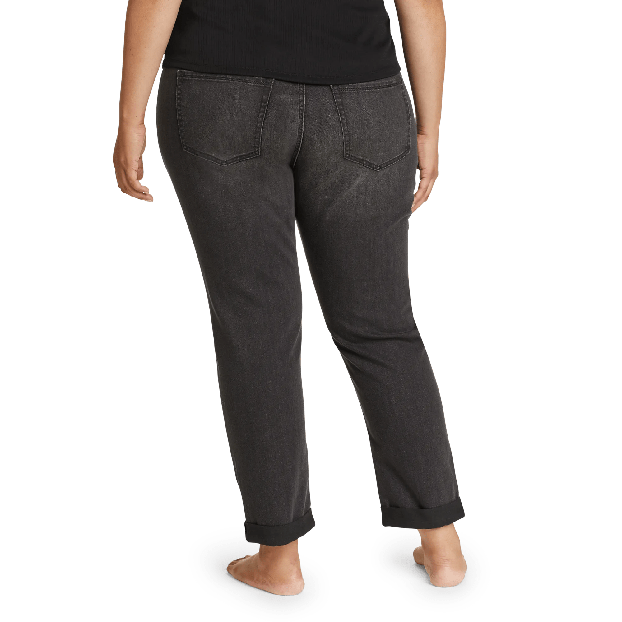 Women's Boyfriend Mid-Rise Jeans - Slim Fit - Image 2
