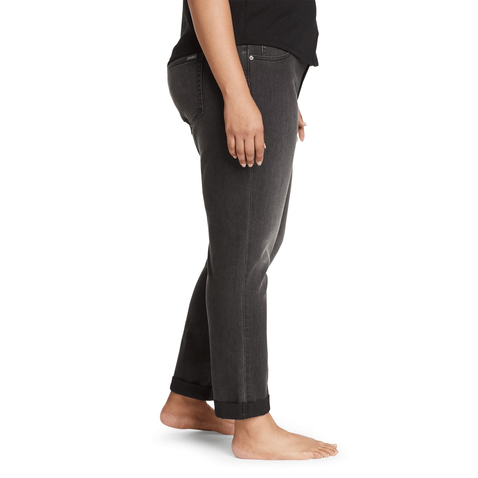 Women's Boyfriend Mid-Rise Jeans - Slim Fit - Image 3