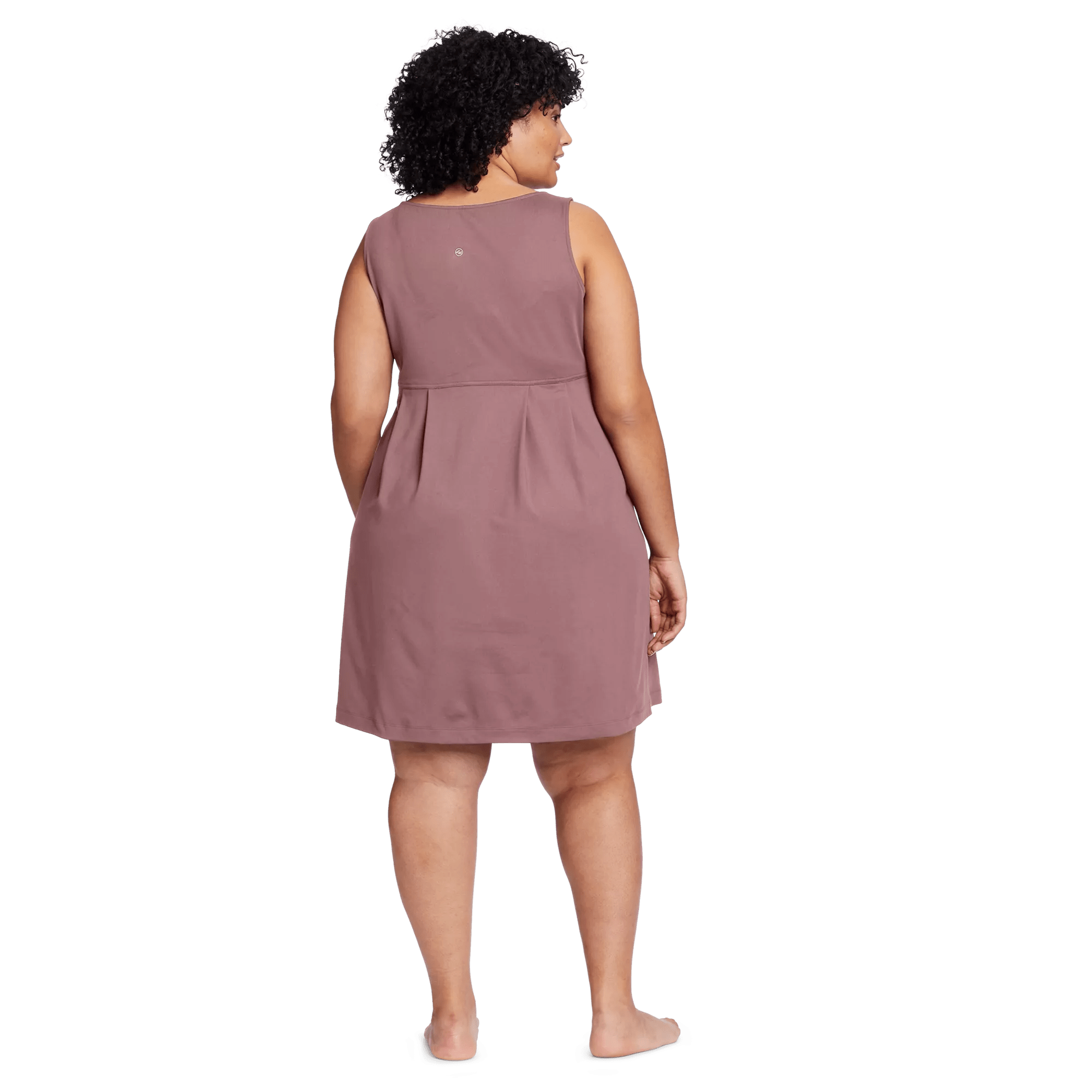 Women's Aster Crossover Dress - Solid - Image 2